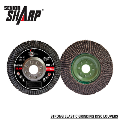 4 Inch Grit 40 60 80 Grit Flexible Zirconia Flap Disc for Stainless Steel