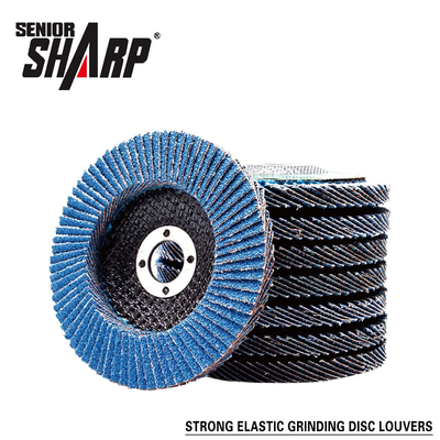 Good Performance and Durable Blue Abrasive Flap Disc Good Quality Flap Disc 100mm Handful Flap Disc Abrasive