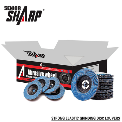 Good Performance and Durable Blue Abrasive Flap Disc Good Quality Flap Disc 100mm Handful Flap Disc Abrasive