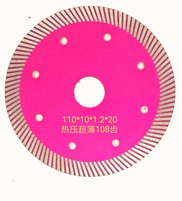 4 inch(105mm) tile turbo diamond saw blade ceramic cutting disc saw blade for cutting tiles ceramic fiberglass