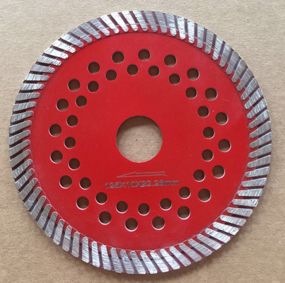 125mm Effective Cutting Blade Turbo Rim Diamond Saw Blade For Ceramic Tiles