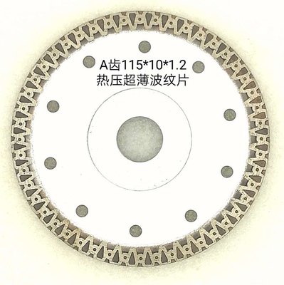 Sharp Diamant Disk Mesh Thin Turbo Cutting Diamond Saw Blade For Porcelain Tile Cutting Disc