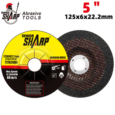 125*6*22 mm  Abrasives  Metal Grinding Wheels for Steel  Used for Angle Grinder