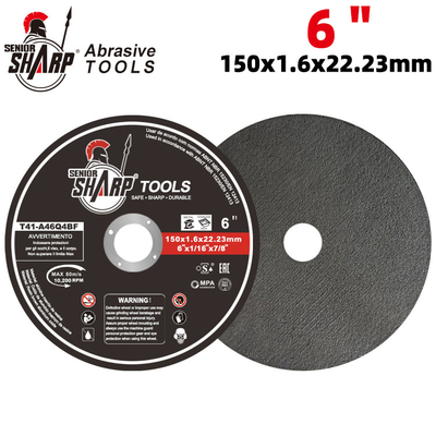 High Quality 150mm 6 Inch Grinding Abrasive Grinding Disc For Metal Stainless Cutting