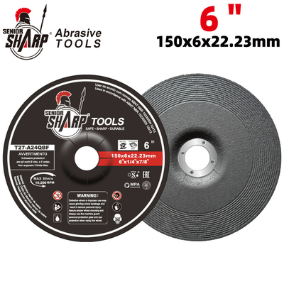 6 Inch 150X6X22.2mm  Polish Disc Grinding Wheel Abrasive Tool Manufacturing Machine