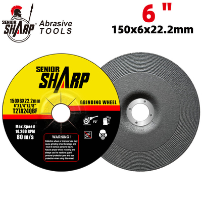 6 Inch 150X6X22.2mm  Polish Disc Grinding Wheel Abrasive Tool Manufacturing Machine