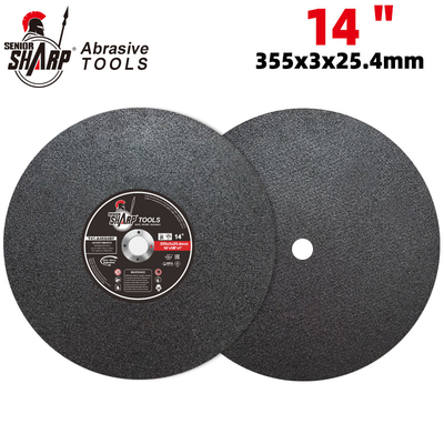Abrasive 14 inch 350x2.8x25.4mm discos de corte para metal Green stainless steel grinding wheel Cutting Disc
