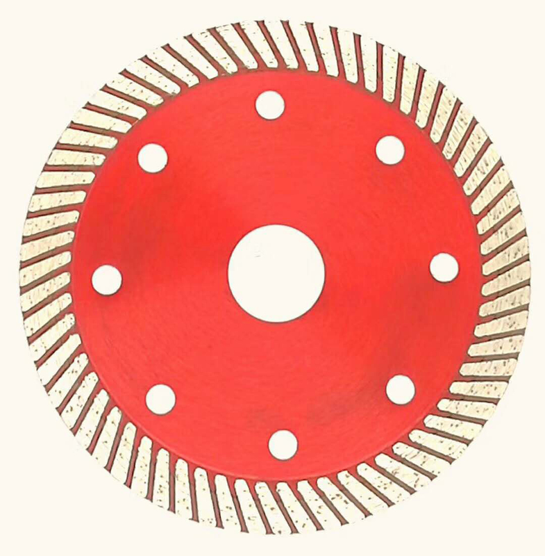 China Factory 105mm Hot-press Ultra Super Thin Turbo Diamond Saw Blade for Cutting Ceramic Tile, Granite