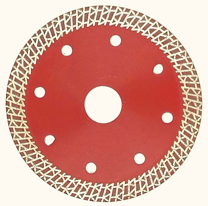 Turbo Diamond Saw Blade Cutting Disc Concrete Granite for Porcelain Tile Marble Hot Sale 125mm Customised OEM HOT Press