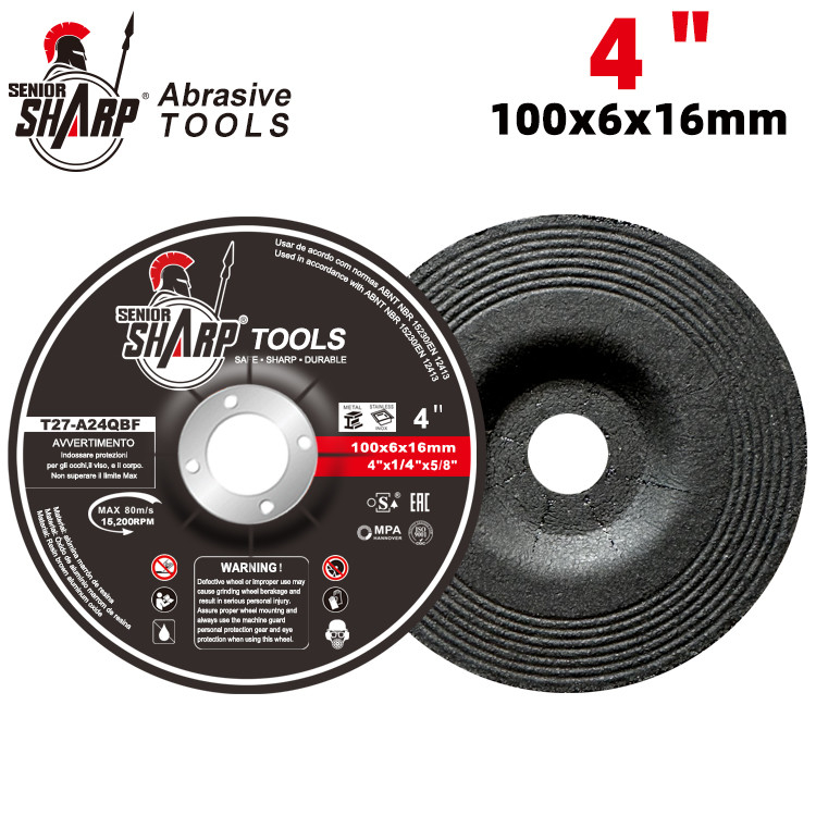 Grinding Wheel 4 inch Abrasives Aluminium Oxide Quality grinding Wheel for Metal and Stainless Steel