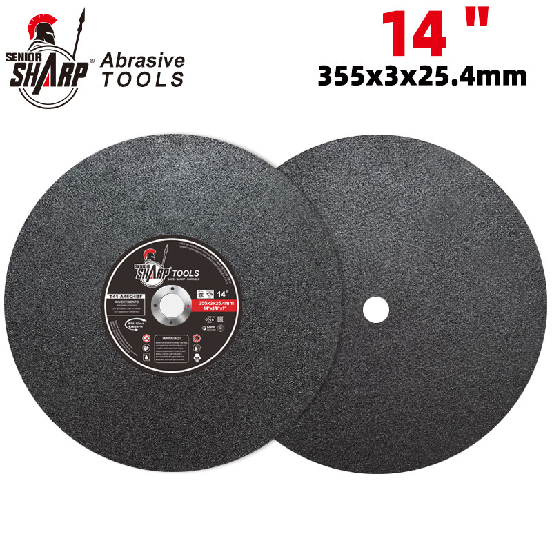 Abrasive 14 inch 350x2.8x25.4mm discos de corte para metal Green stainless steel grinding wheel Cutting Disc